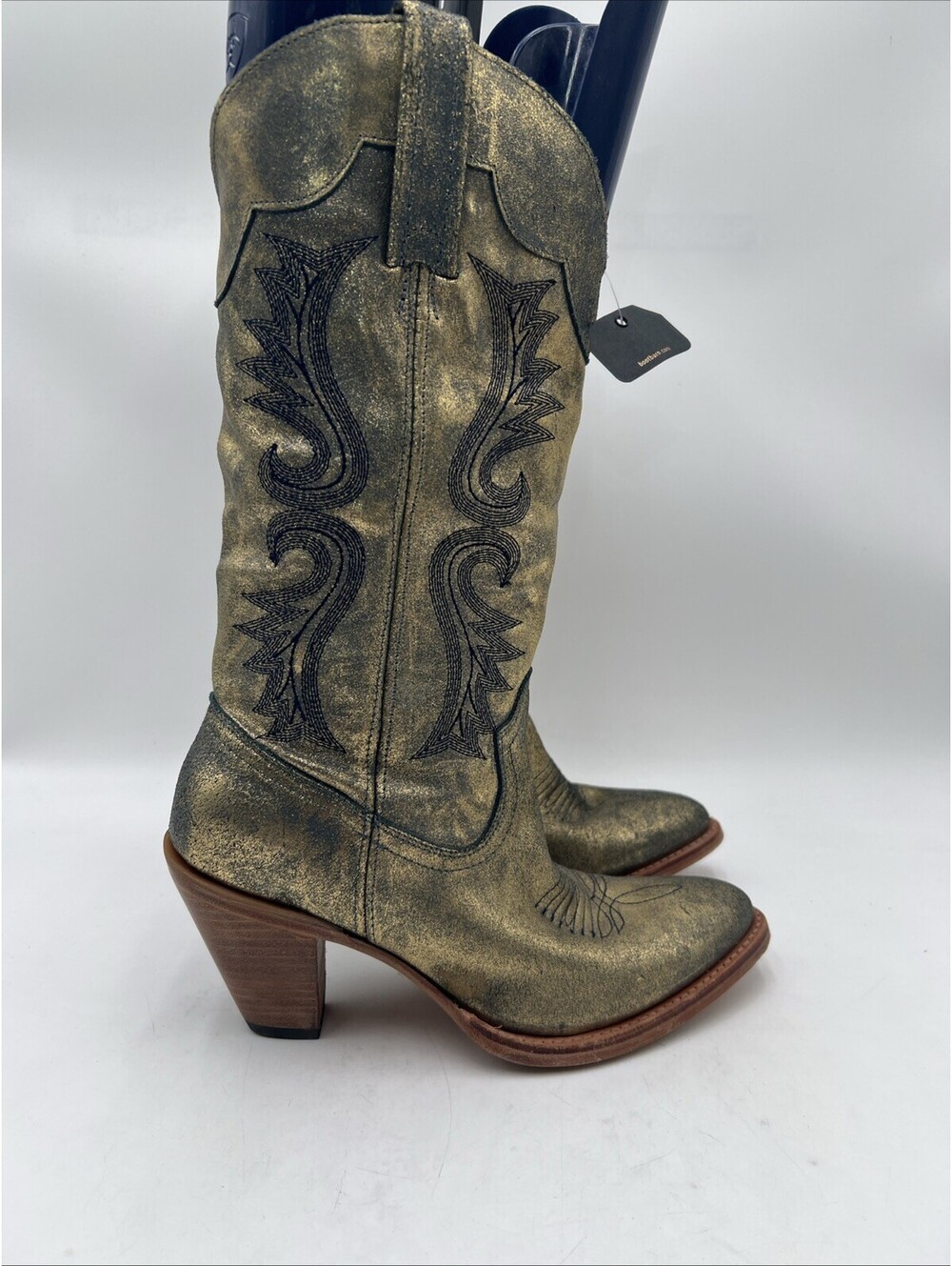 Shyanne Women's Sass Western Boots Gold Size 6.5B